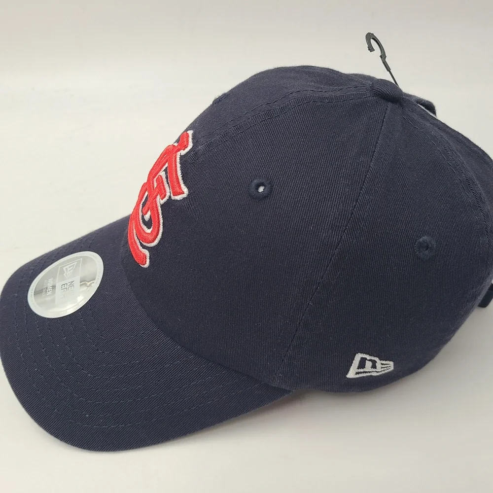 Women St Louis Cardinals Hat Strapback New Era Blue Red MLB Ponytail Opening
